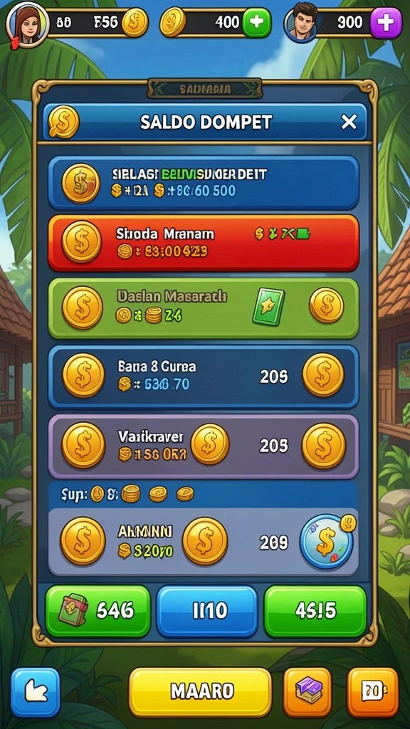melody77 - Mode multiplayer untuk bermain bersama teman.