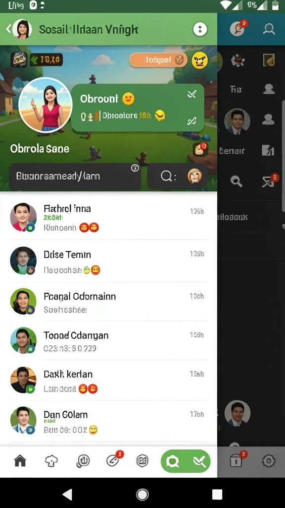 ocatoto - Interaksi multiplayer yang seru dengan teman-teman.