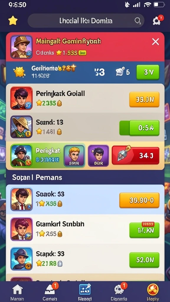 rploot - Tangkapan layar menunjukkan karakter utama dalam aksi.