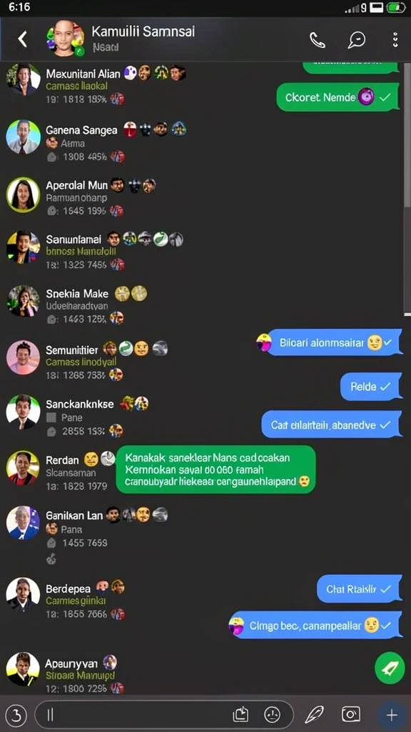 siap108 - Tampilan menu utama yang sederhana dan user-friendly.
