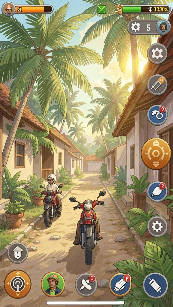 wongtoto - Tampilan antarmuka yang menarik dan mudah digunakan.